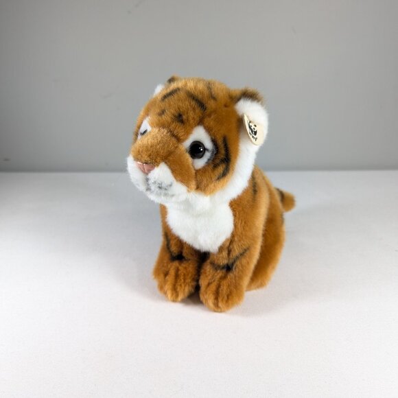 WWF Realistic Tiger cub plush 7.5" Bon Ton Toys Netherlands - Picture 12 of 13